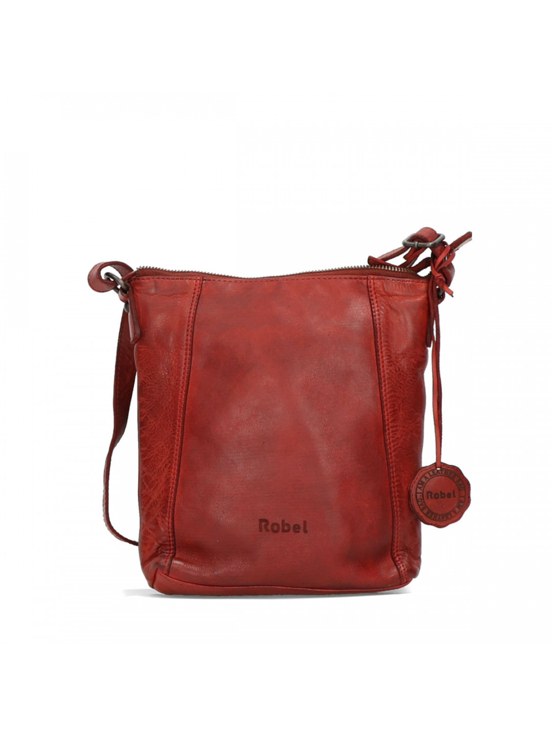 Robel dámská kožená kabelka – červená – One size